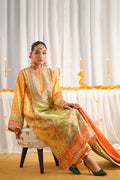 Ansab Jahangir | Marigold and Gota Formals | NAWAL by Ansab Jahangir - Designer Dress - Type: Ladies Clothes - Available at Libayah - 100% Original