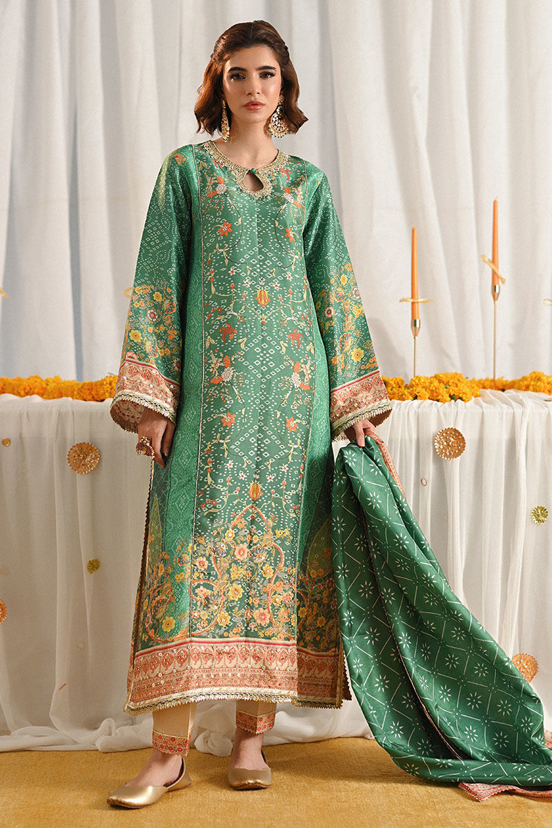 Ansab Jahangir | Marigold and Gota Formals | AYANA by Ansab Jahangir - Designer Dress - Type: Ladies Clothes - Available at Libayah - 100% Original