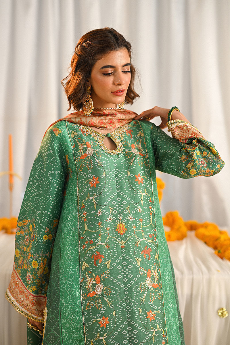 Ansab Jahangir | Marigold and Gota Formals | AYANA by Ansab Jahangir - Designer Dress - Type: Ladies Clothes - Available at Libayah - 100% Original