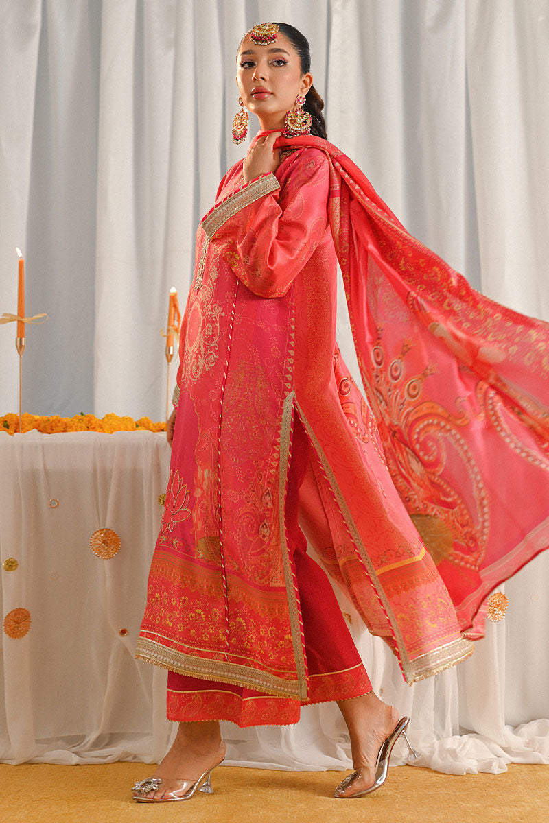 Ansab Jahangir | Marigold and Gota Formals | MEERAB by Ansab Jahangir - Designer Dress - Type: Ladies Clothes - Available at Libayah - 100% Original