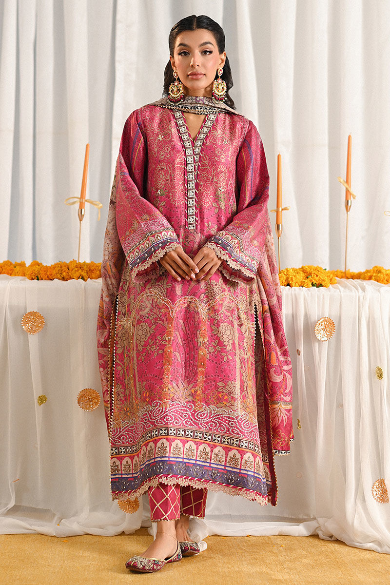 Ansab Jahangir | Marigold and Gota Formals | HANEEN by Ansab Jahangir - Designer Dress - Type: Ladies Clothes - Available at Libayah - 100% Original