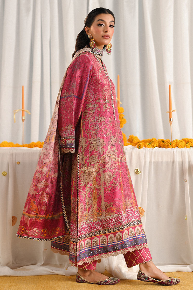 Ansab Jahangir | Marigold and Gota Formals | HANEEN by Ansab Jahangir - Designer Dress - Type: Ladies Clothes - Available at Libayah - 100% Original
