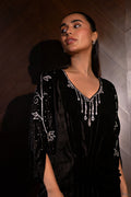 Ansab Jahangir | Bow Velvet Edit | ASHLEY by Ansab Jahangir - Designer Dress - Type: Ladies Clothes - Available at Libayah - 100% Original