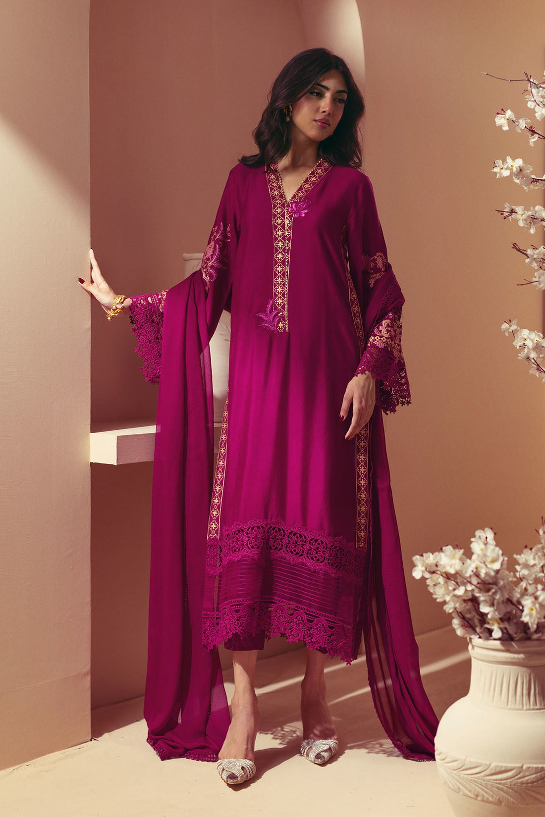 Annus Abrar | Eid Elemental Festive | Mersana by Annus Abrar - Designer Dress - Type: Ladies Clothes - Available at Libayah - 100% Original