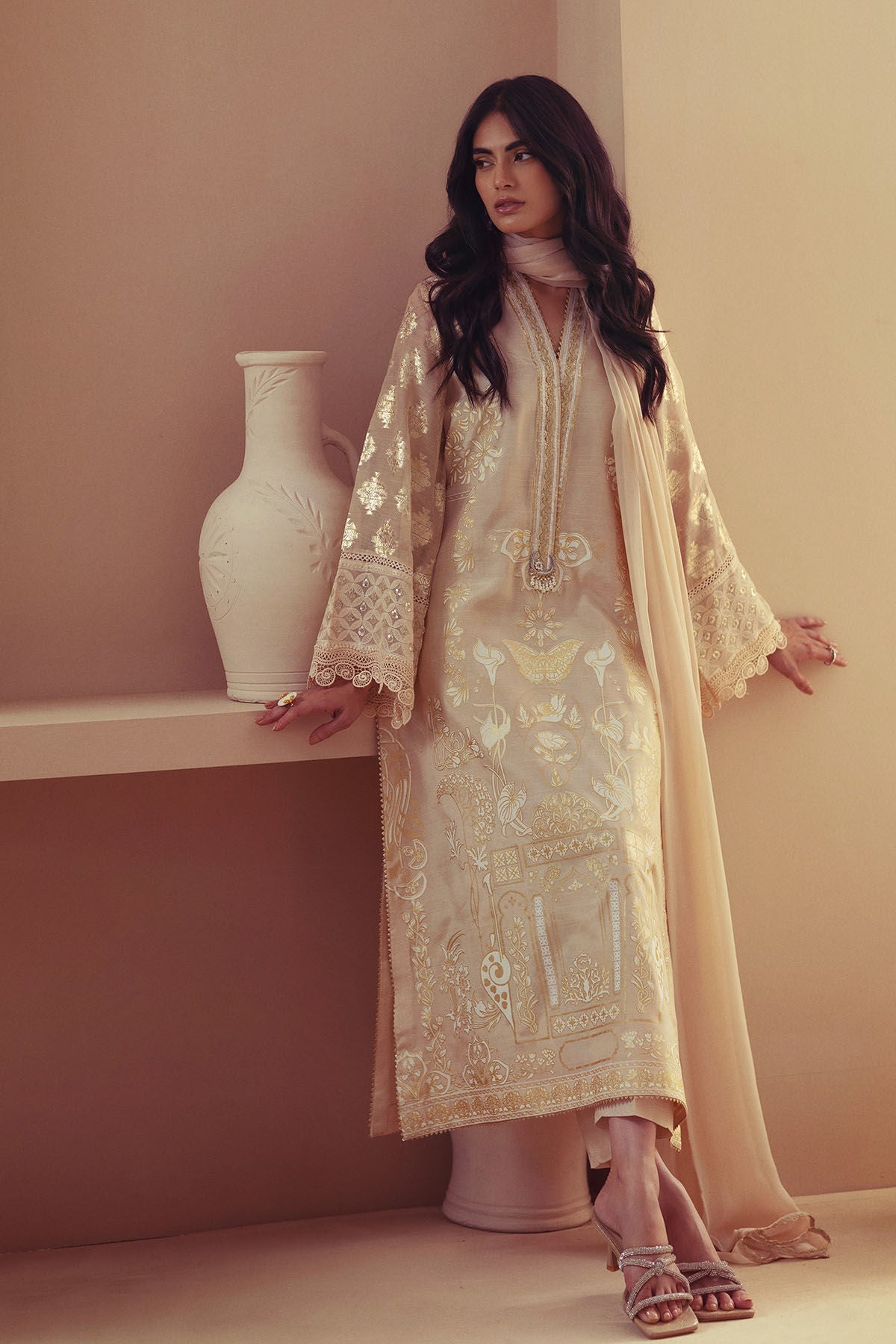Annus Abrar | Eid Elemental Festive | Negar by Annus Abrar - Designer Dress - Type: Ladies Clothes - Available at Libayah - 100% Original