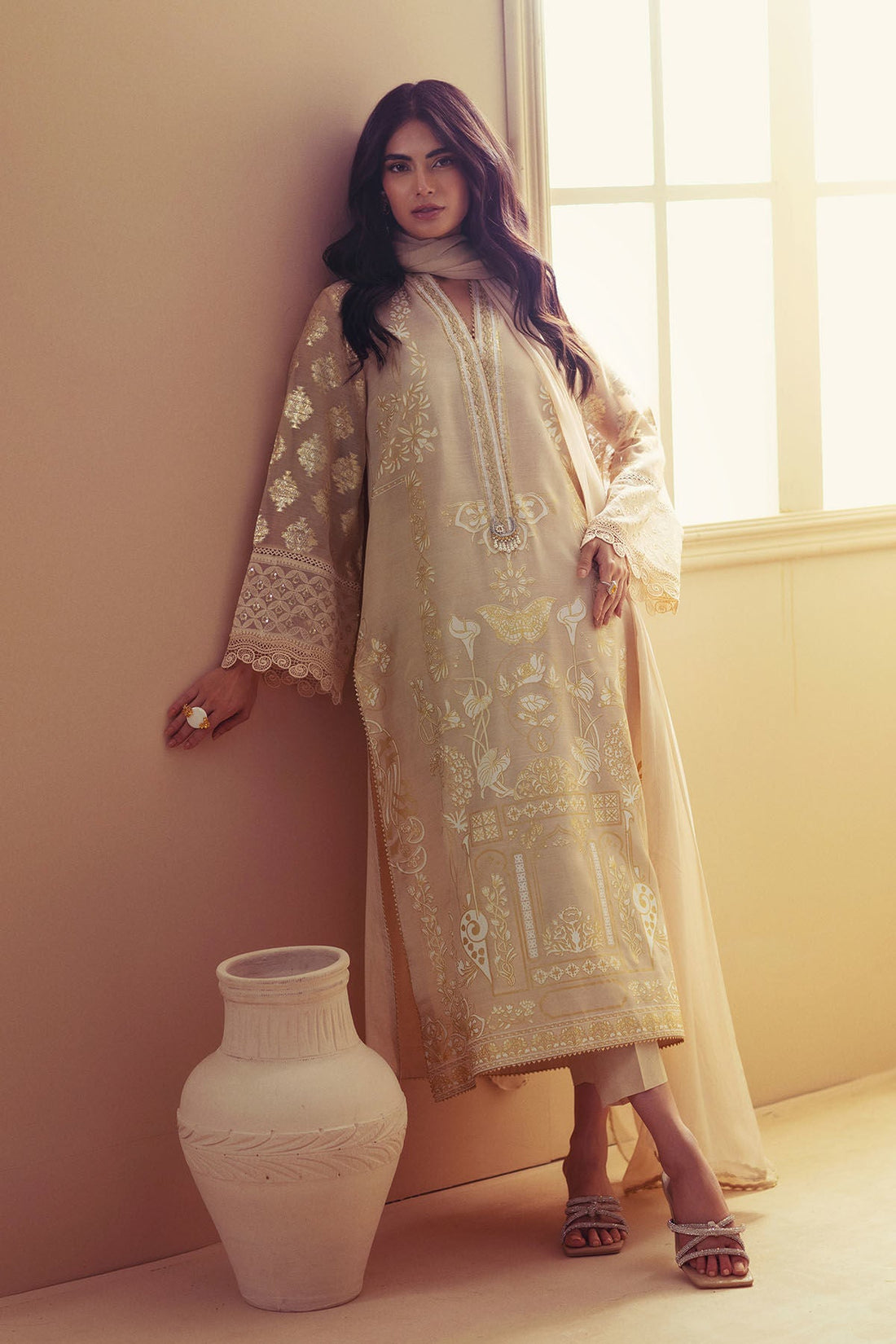 Annus Abrar | Eid Elemental Festive | Negar by Annus Abrar - Designer Dress - Type: Ladies Clothes - Available at Libayah - 100% Original