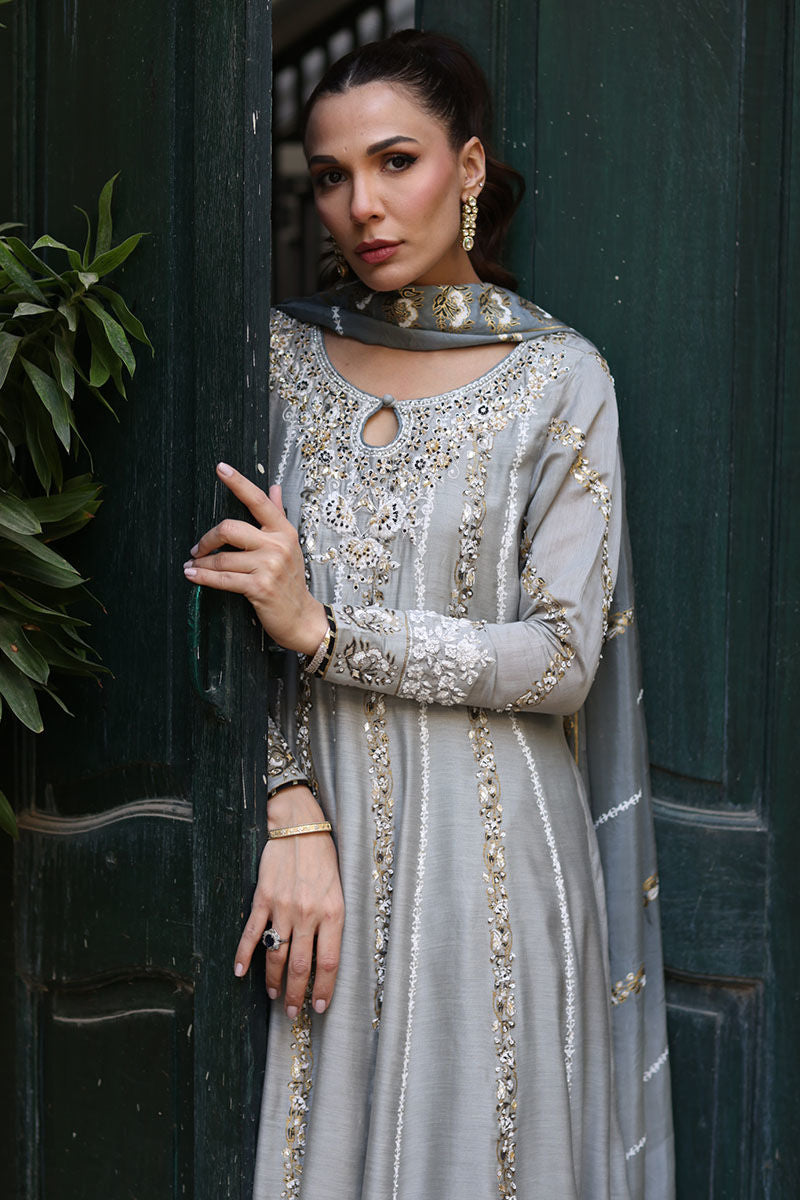 Ansab Jahangir | Eid Luxe Pret 25 | Rosa by Ansab Jahangir - Designer Dress - Type: Ladies Clothes - Available at Libayah - 100% Original