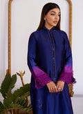 Farah Talib Aziz | Designer Picks 24 | MORGANA OMBRE SHISHA SILK LONG SHIRT by Farah Talib Aziz - Designer Dress - Type: Ladies Clothes - Available at Libayah - 100% Original