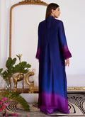 Farah Talib Aziz | Designer Picks 24 | MORGANA OMBRE SHISHA SILK LONG SHIRT by Farah Talib Aziz - Designer Dress - Type: Ladies Clothes - Available at Libayah - 100% Original