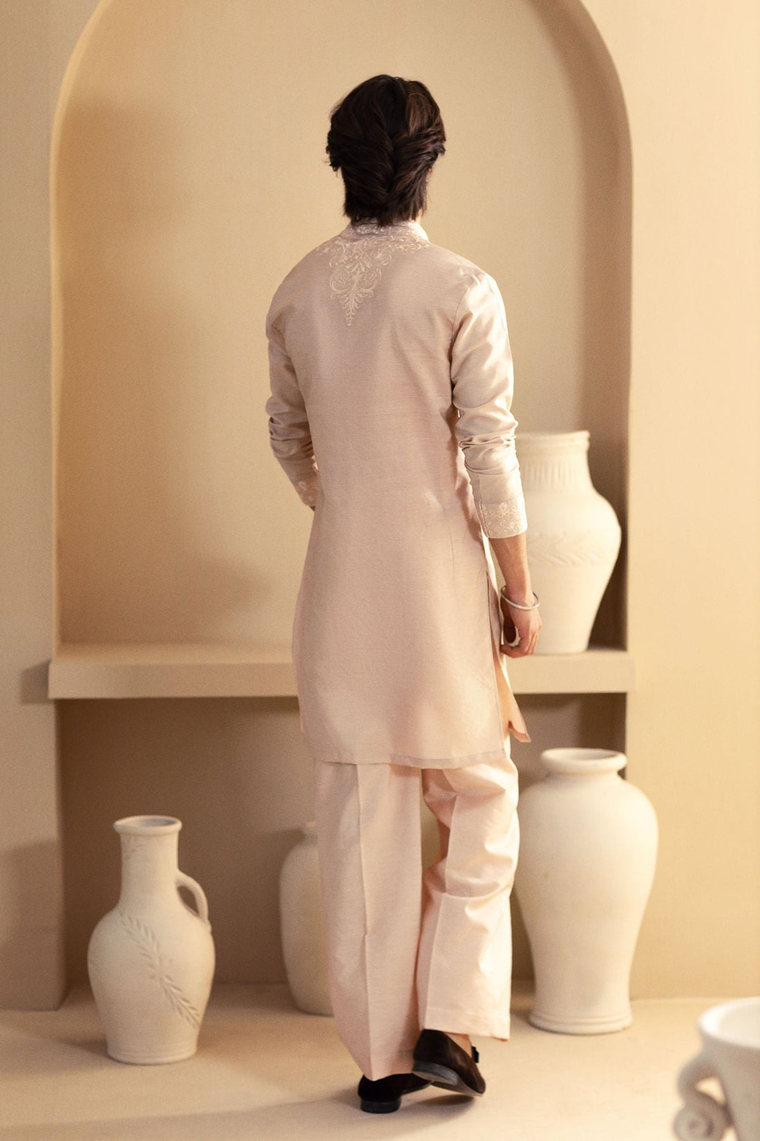 Annus Abrar | Eid Elemental Festive | Mahboud by Annus Abrar - Designer Dress - Type: MensWear - Available at Libayah - 100% Original