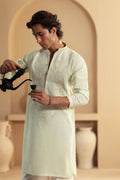 Annus Abrar | Eid Elemental Festive | Vafa by Annus Abrar - Designer Dress - Type: MensWear - Available at Libayah - 100% Original
