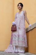 Ansab Jahangir | Zoha Luxury Lawn 25 | Pearl Pink by Ansab Jahangir - Designer Dress - Type: Ladies Clothes - Available at Libayah - 100% Original
