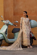 Ansab Jahangir | Zoha Luxury Lawn 25 | Rosalie by Ansab Jahangir - Designer Dress - Type: Ladies Clothes - Available at Libayah - 100% Original