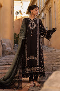Ansab Jahangir | Zoha Luxury Lawn 25 | Black Lady by Ansab Jahangir - Designer Dress - Type: Ladies Clothes - Available at Libayah - 100% Original