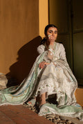 Ansab Jahangir | Zoha Luxury Lawn 25 | Baby's Breath by Ansab Jahangir - Designer Dress - Type: Ladies Clothes - Available at Libayah - 100% Original