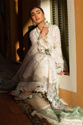 Ansab Jahangir | Zoha Luxury Lawn 25 | Baby's Breath by Ansab Jahangir - Designer Dress - Type: Ladies Clothes - Available at Libayah - 100% Original