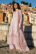 Ansab Jahangir | Zoha Luxury Lawn 25 | Pink Lady Apple by Ansab Jahangir - Designer Dress - Type: Ladies Clothes - Available at Libayah - 100% Original