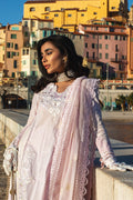 Ansab Jahangir | Zoha Luxury Lawn 25 | Pink Lady Apple by Ansab Jahangir - Designer Dress - Type: Ladies Clothes - Available at Libayah - 100% Original