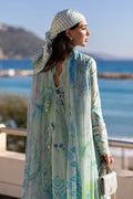 Ansab Jahangir | Zoha Luxury Lawn 25 | Ice Crystal by Ansab Jahangir - Designer Dress - Type: Ladies Clothes - Available at Libayah - 100% Original