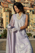 Ansab Jahangir | Zoha Luxury Lawn 25 | French Lavender by Ansab Jahangir - Designer Dress - Type: Ladies Clothes - Available at Libayah - 100% Original