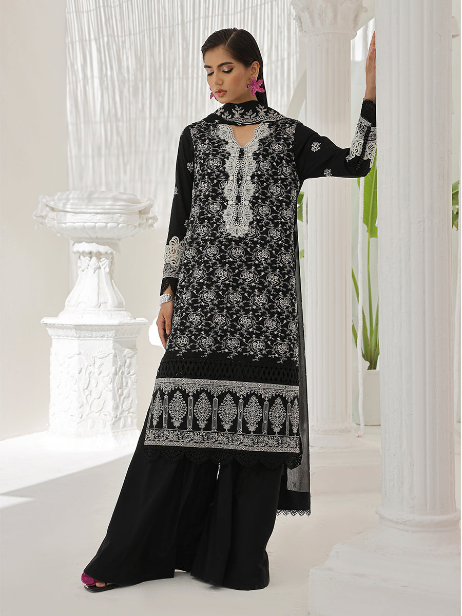 Salitex | Chikankari Collection | C02 by Salitex - Designer Dress - Type: Luxury - Available at Libayah - 100% Original