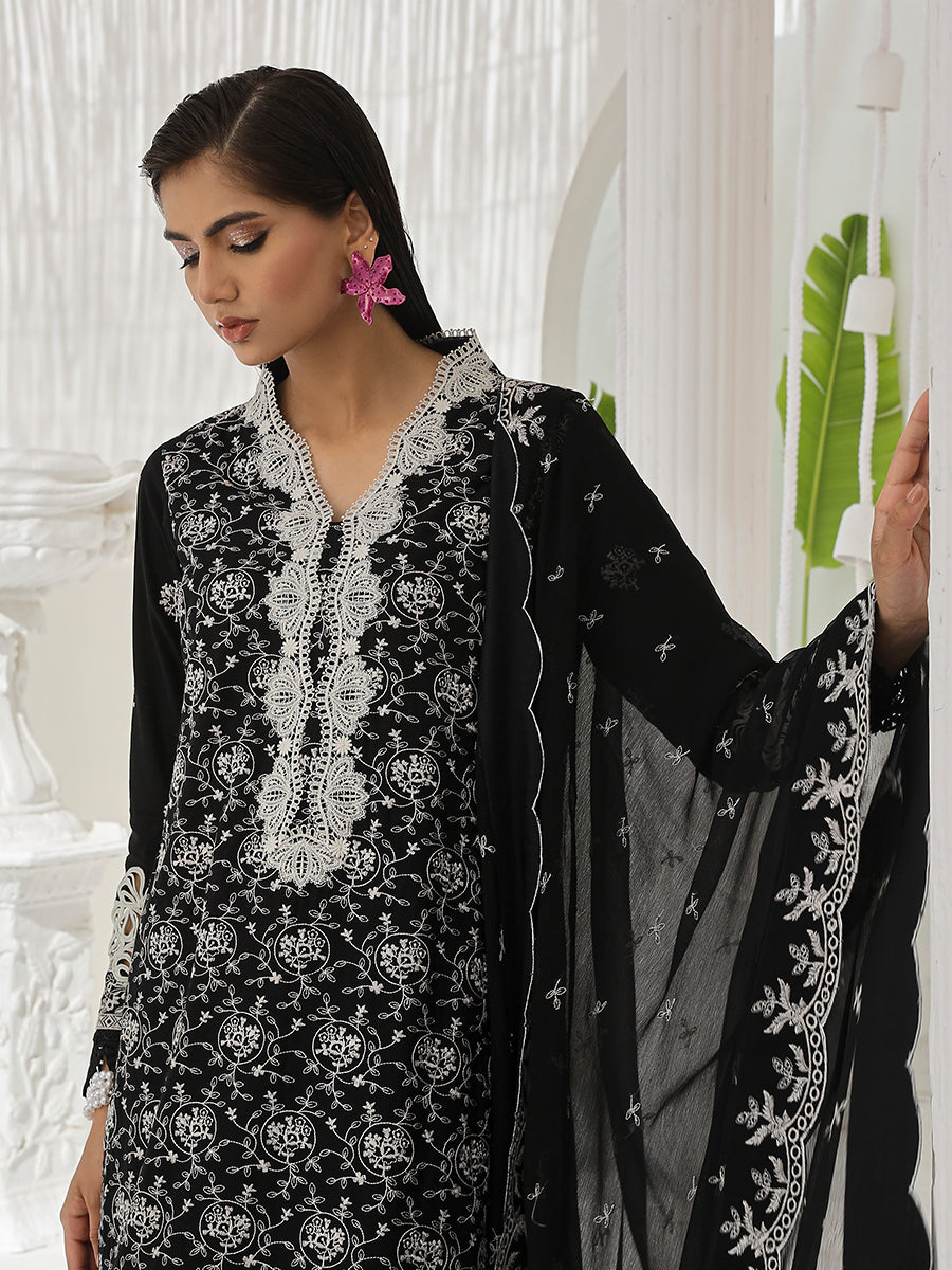 Salitex | Chikankari Collection | C02 by Salitex - Designer Dress - Type: Luxury - Available at Libayah - 100% Original
