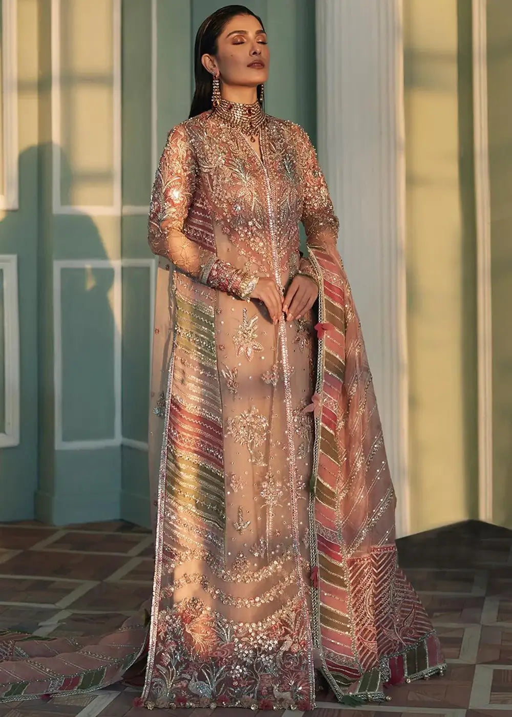 Elan | Wedding Festive 23 | MEHR (EC23-06) by Elan - Designer Dress - Type: Ladies Clothes - Available at Libayah - 100% Original