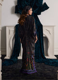 Farah Talib Aziz | Velvets The After Party | DIMA VELVET KAFTAN by Farah Talib Aziz - Designer Dress - Type: Ladies Clothes - Available at Libayah - 100% Original
