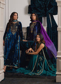 Farah Talib Aziz | Velvets The After Party | DIO SHIRT AND DUPATTA by Farah Talib Aziz - Designer Dress - Type: Ladies Clothes - Available at Libayah - 100% Original