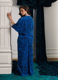 Farah Talib Aziz | Velvets The After Party | ROZ SAPPHIRE KAFTAN by Farah Talib Aziz - Designer Dress - Type: Ladies Clothes - Available at Libayah - 100% Original