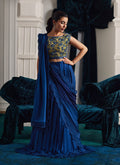 Farah Talib Aziz | Velvets The After Party | PERSEE LEHENGA CHOLI by Farah Talib Aziz - Designer Dress - Type: Ladies Clothes - Available at Libayah - 100% Original