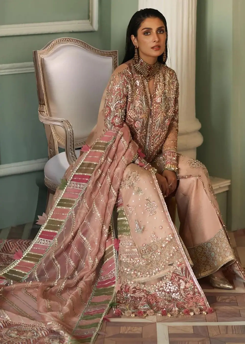 Elan | Wedding Festive 23 | MEHR (EC23-06) by Elan - Designer Dress - Type: Ladies Clothes - Available at Libayah - 100% Original