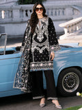 Bin Ilyas | Clara Embroidered Lawn 24 | 214 - A by Bin Ilyas - Designer Dress - Type: Ladies Clothes - Available at Libayah - 100% Original