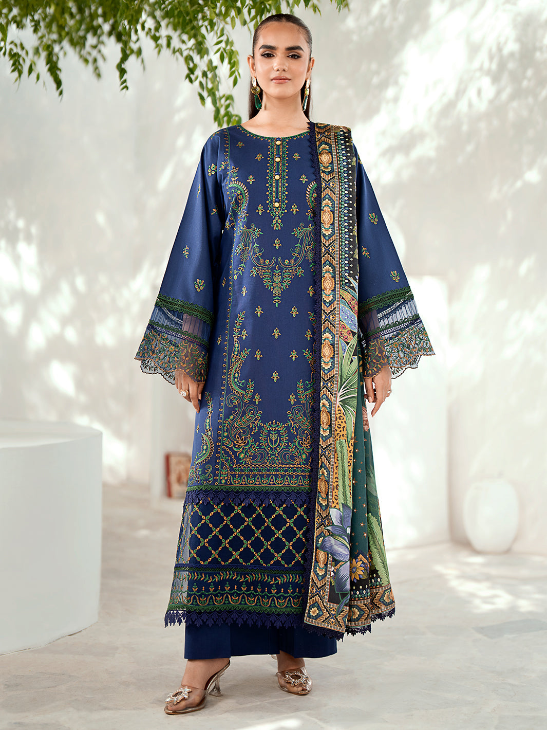 Bin Ilyas | Diara Winter 24 | 302-A by Bin Ilyas - Designer Dress - Type: Ladies Clothes - Available at Libayah - 100% Original