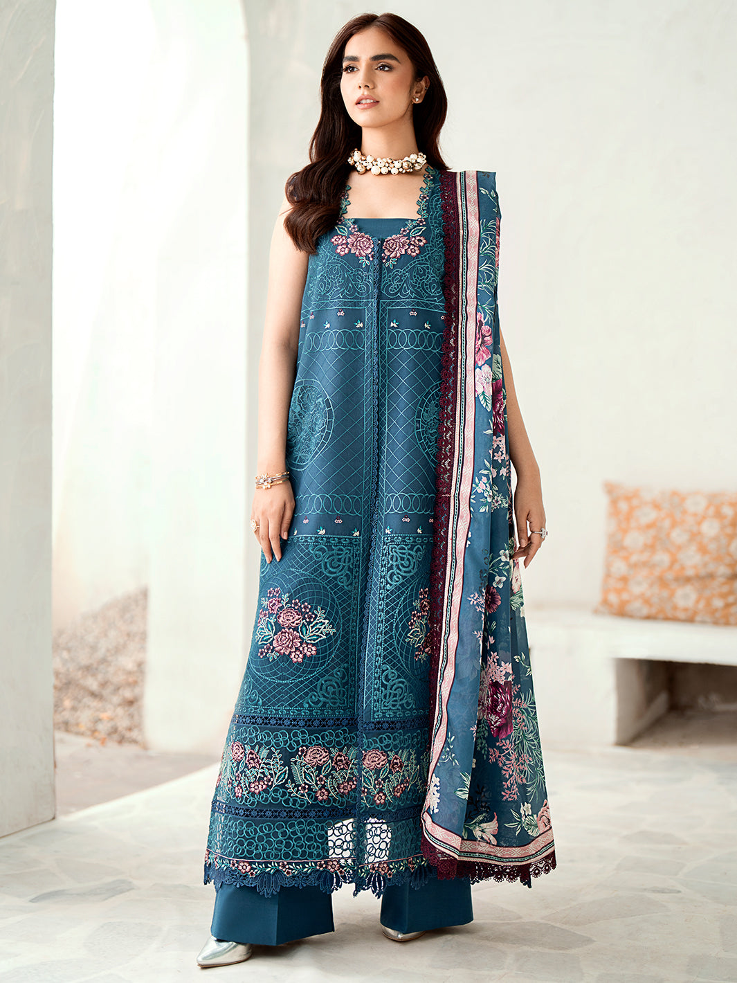 Bin Ilyas | Diara Winter 24 | 307-B by Bin Ilyas - Designer Dress - Type: Ladies Clothes - Available at Libayah - 100% Original