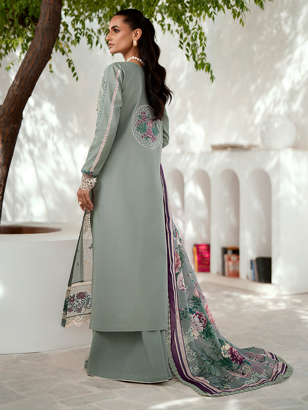 Bin Ilyas | Diara Winter 24 | 307-A by Bin Ilyas - Designer Dress - Type: Ladies Clothes - Available at Libayah - 100% Original