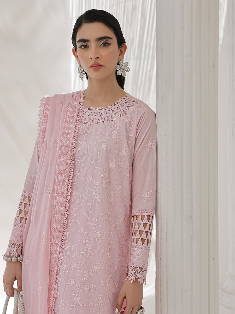 Salitex | Chikankari Collection | C01 by Salitex - Designer Dress - Type: Luxury - Available at Libayah - 100% Original