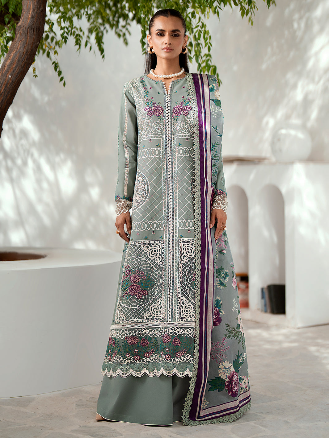 Bin Ilyas | Diara Winter 24 | 307-A by Bin Ilyas - Designer Dress - Type: Ladies Clothes - Available at Libayah - 100% Original