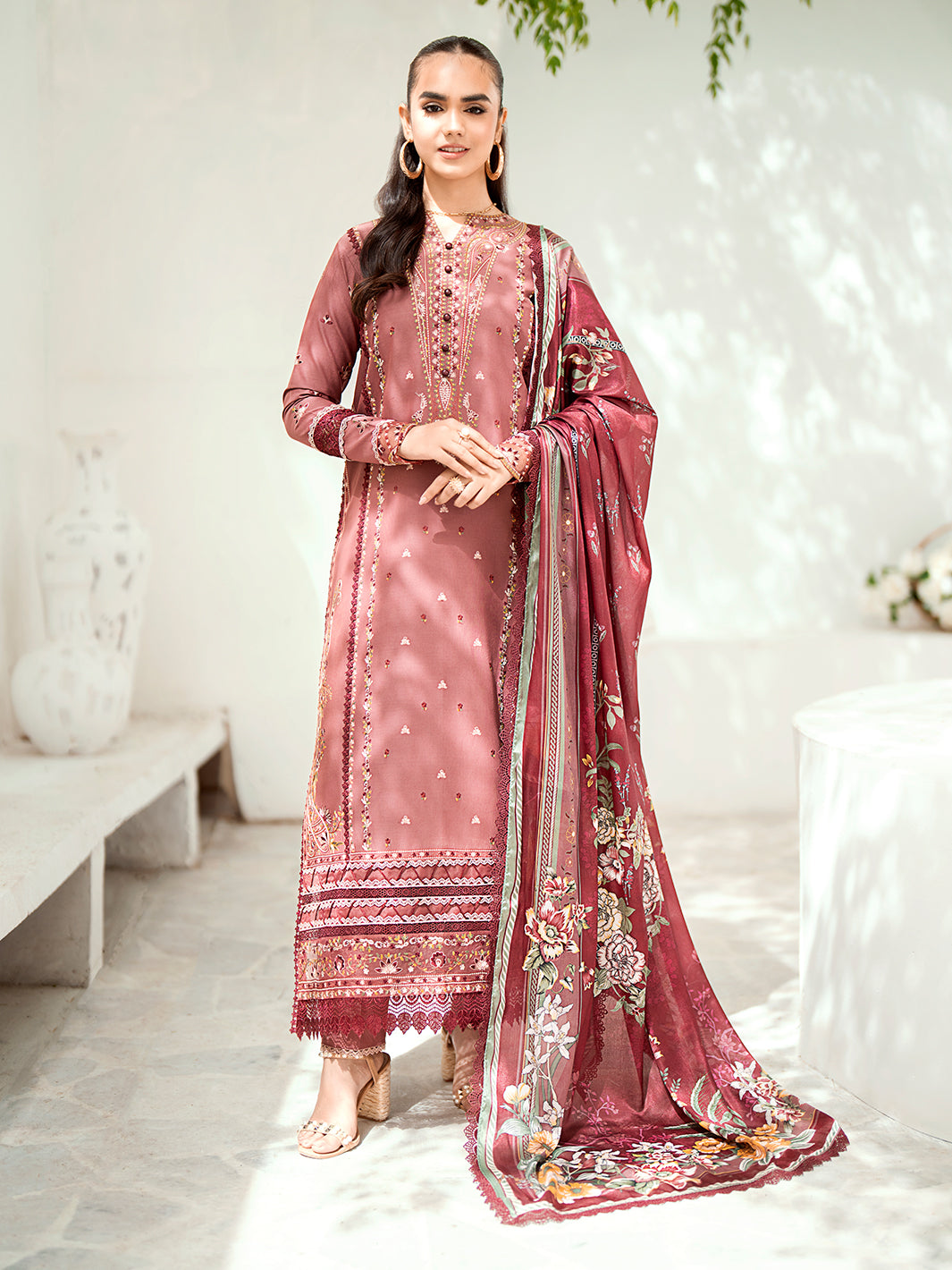 Bin Ilyas | Diara Winter 24 | 305-A by Bin Ilyas - Designer Dress - Type: Ladies Clothes - Available at Libayah - 100% Original