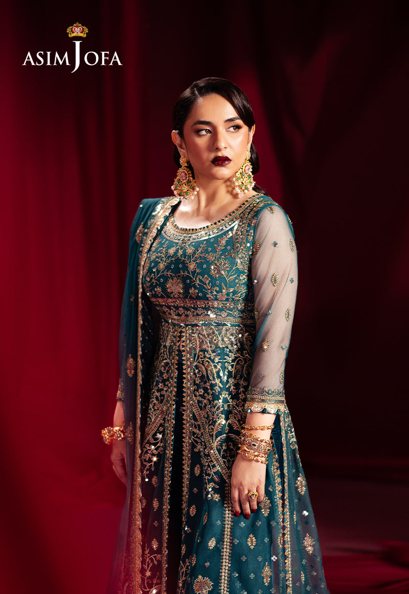 Asim Jofa | Makhmal Formals | AJMV-09 by Asim Jofa - Designer Dress - Type: Ladies Clothes - Available at Libayah - 100% Original