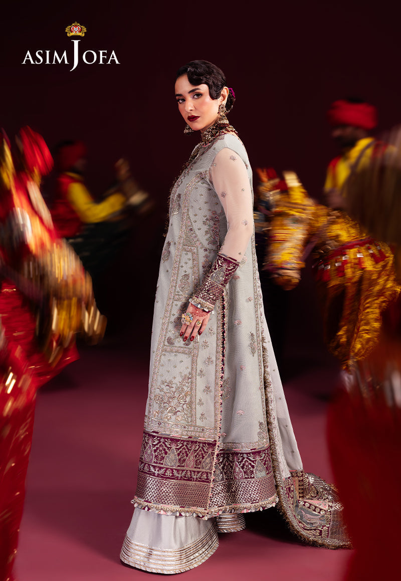 Asim Jofa | Makhmal Formals | AJMV-07 by Asim Jofa - Designer Dress - Type: Ladies Clothes - Available at Libayah - 100% Original