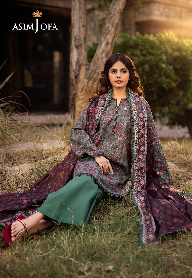 Asim Jofa | Prints Drop 2 | AJUBJ-32 by Asim Jofa - Designer Dress - Type: Ladies Clothes - Available at Libayah - 100% Original