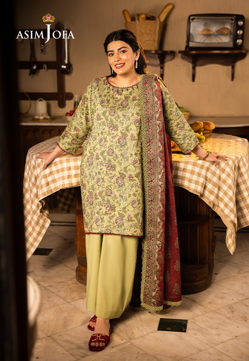 Asim Jofa | Prints Drop 2 | AJUBJ-31 by Asim Jofa - Designer Dress - Type: Ladies Clothes - Available at Libayah - 100% Original