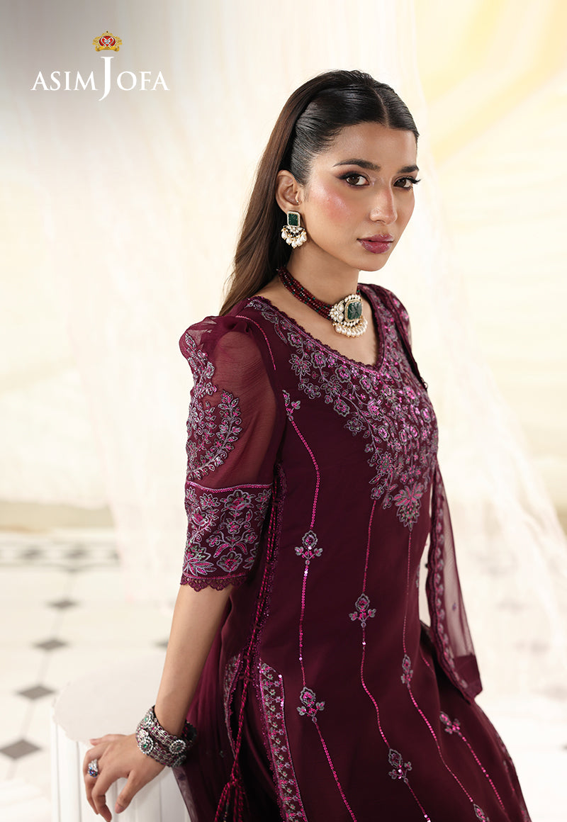 Asim Jofa | En Vogue | AJUEV-04 by Asim Jofa - Designer Dress  - Type : Ladies Clothes - Available at Libayah - 100% Original 