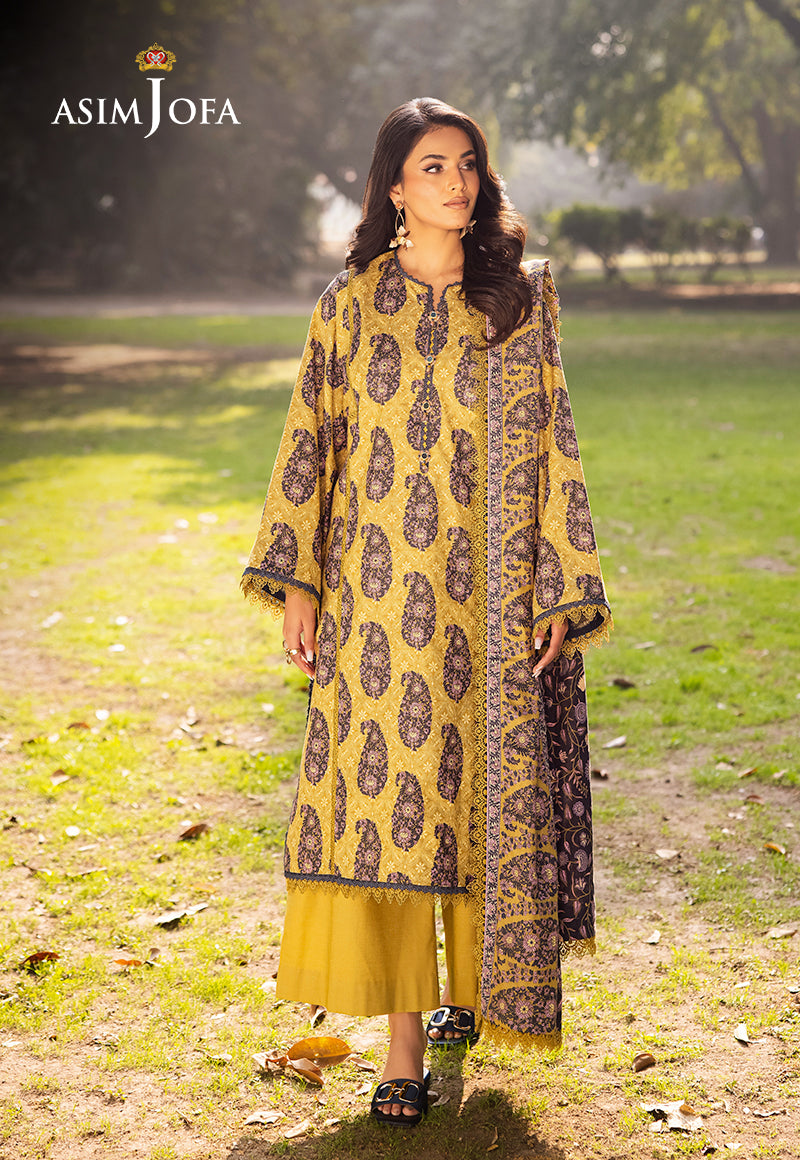 Asim Jofa | Prints Drop 2 | AJUBJ-33 by Asim Jofa - Designer Dress - Type: Ladies Clothes - Available at Libayah - 100% Original