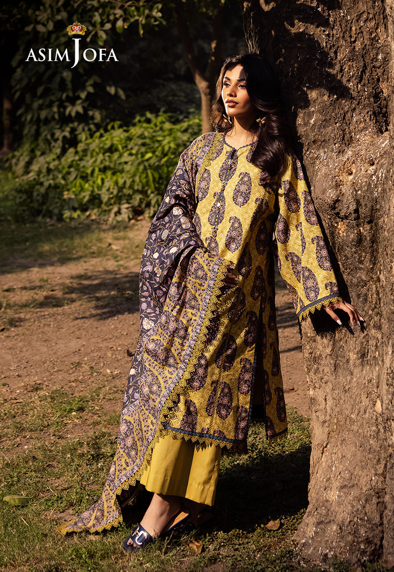 Asim Jofa | Prints Drop 2 | AJUBJ-33 by Asim Jofa - Designer Dress - Type: Ladies Clothes - Available at Libayah - 100% Original
