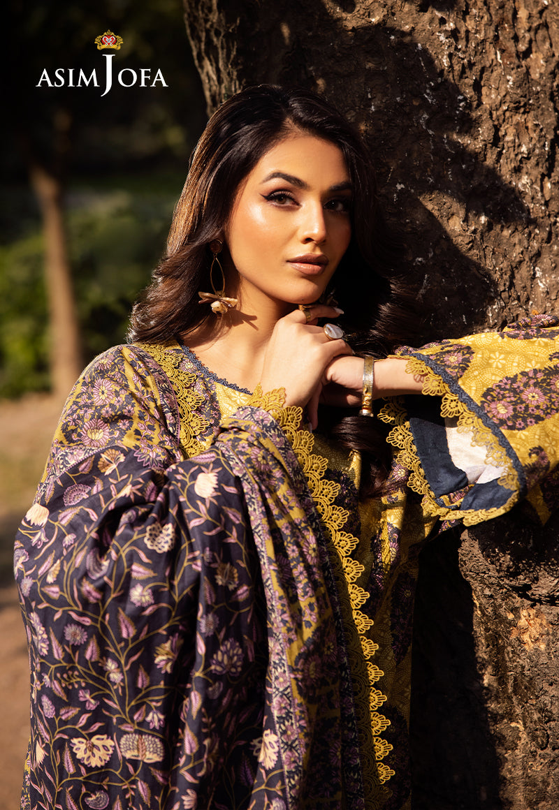 Asim Jofa | Prints Drop 2 | AJUBJ-33 by Asim Jofa - Designer Dress - Type: Ladies Clothes - Available at Libayah - 100% Original