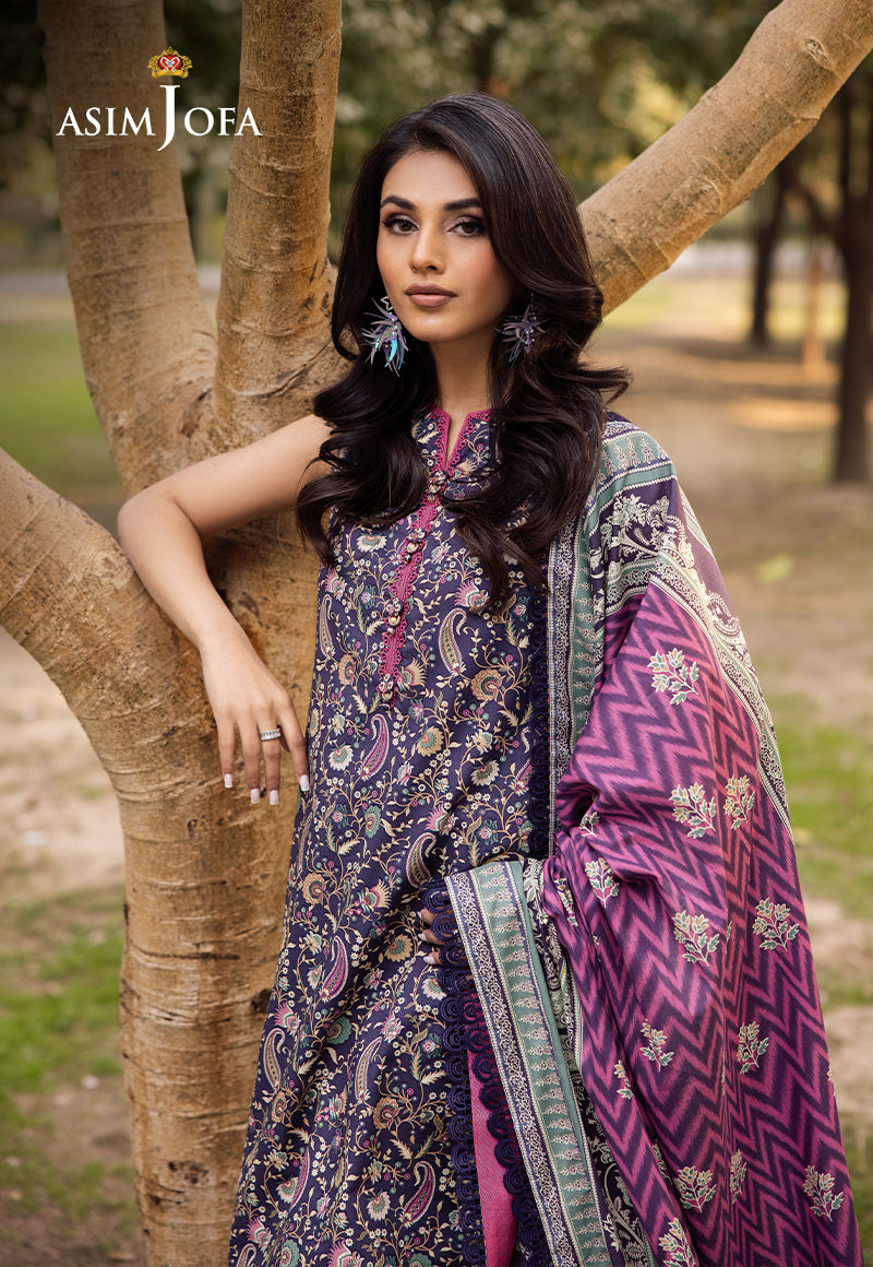 Asim Jofa | Prints Drop 2 | AJUBJ-30 by Asim Jofa - Designer Dress - Type: Ladies Clothes - Available at Libayah - 100% Original