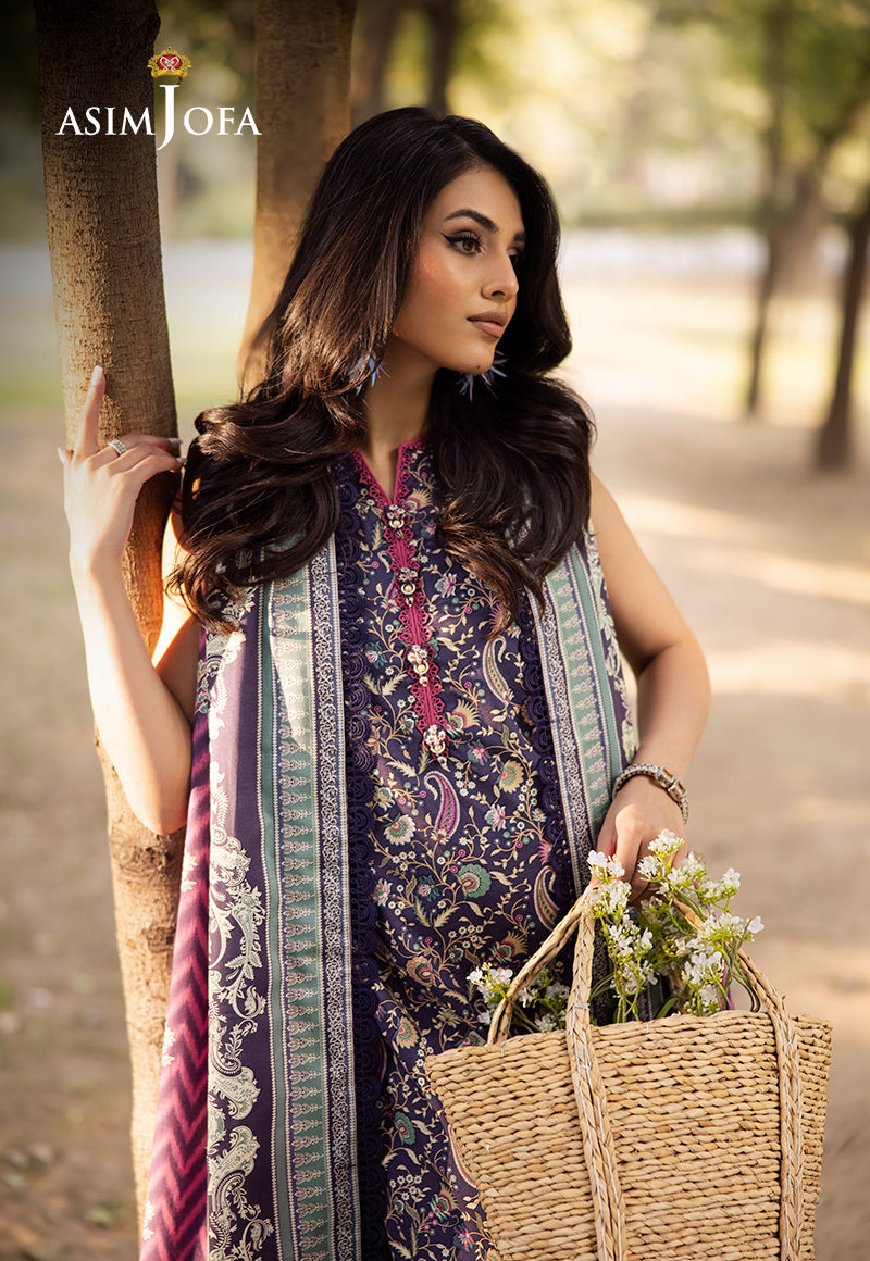 Asim Jofa | Prints Drop 2 | AJUBJ-30 by Asim Jofa - Designer Dress - Type: Ladies Clothes - Available at Libayah - 100% Original