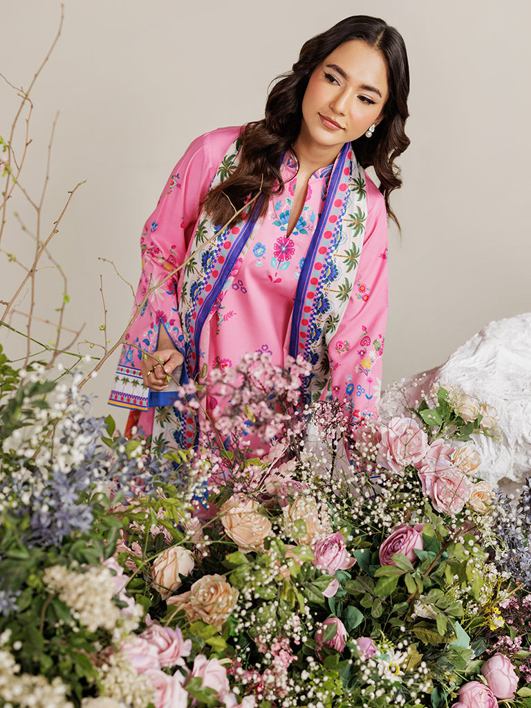 Rajbari | Amal Summer Prints Exclusive | Amal Summer Prints - 01 by Rajbari - Designer Dress - Type: Ladies Clothes - Available at Libayah - 100% Original
